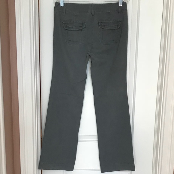 Ann Taylor Loft gray khaki pants - Picture 1 of 4